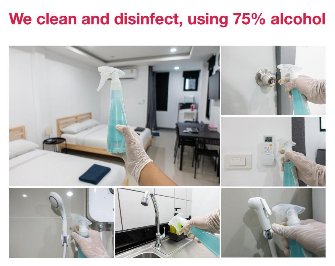 P2 Silom Large 2Beds Full Kitchen Wifi 4-6Pax Apartment Bangkok Ngoại thất bức ảnh